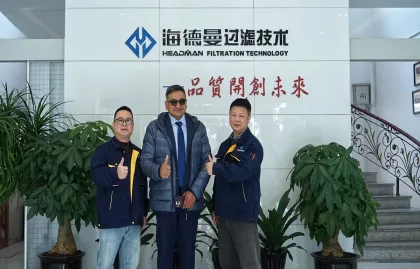 Bumisita ang mga kliyenteng Indian sa Pinuno ng Zhejiang para sa inspeksyon, nagsanib-puwersa upang tuklasin ang mga bagong hangganan sa teknolohiya ng pagsasala
