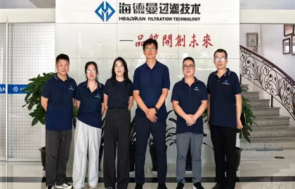 Jiangsu Modern Group Bumisita sa Headman Engineering Machinery Filtration para sa Bagong Kabanata ng Kooperasyon
